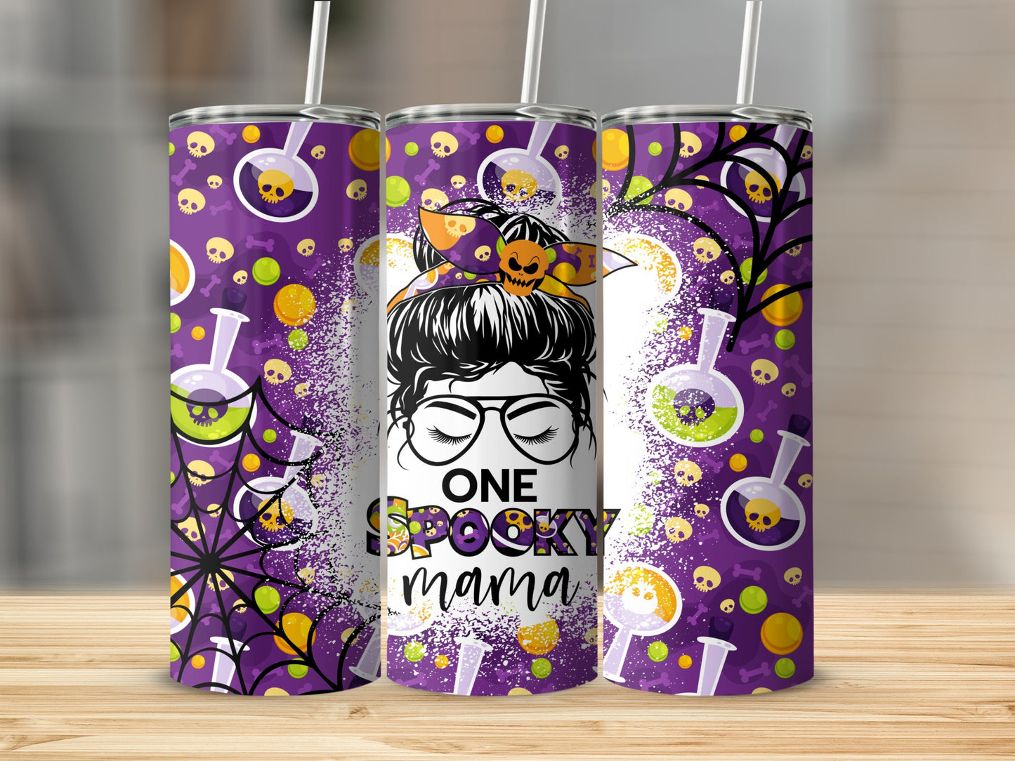 One Spooky Mama (Halloween Tumblers)