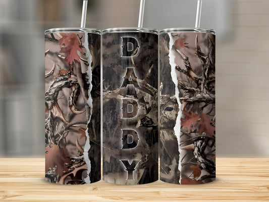 Daddy tumbler with Buckeye (Father Tumbler)