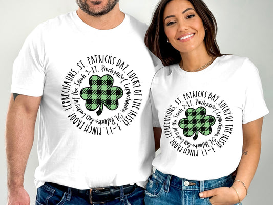 St Patrick's Day Lucky of the Irish (St. Patrick's Day T-shirt)