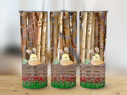 Easter Tumbler Brown Bamboo (Easter Tumbler)