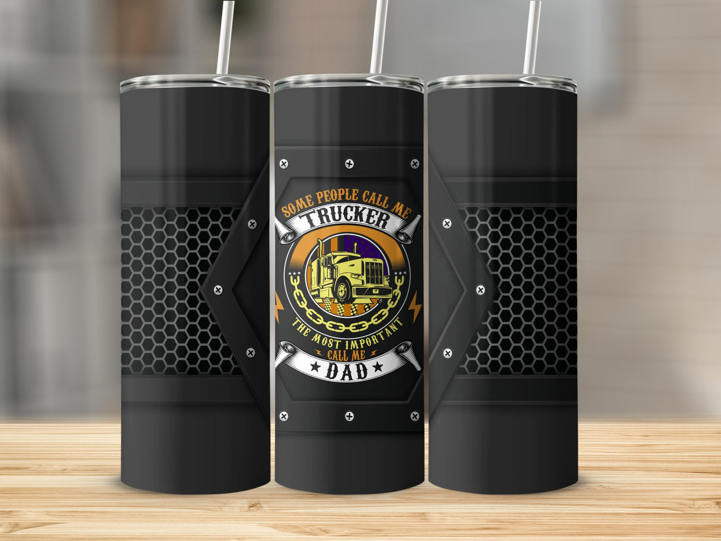 Trucker Dad 91013 Tumbler