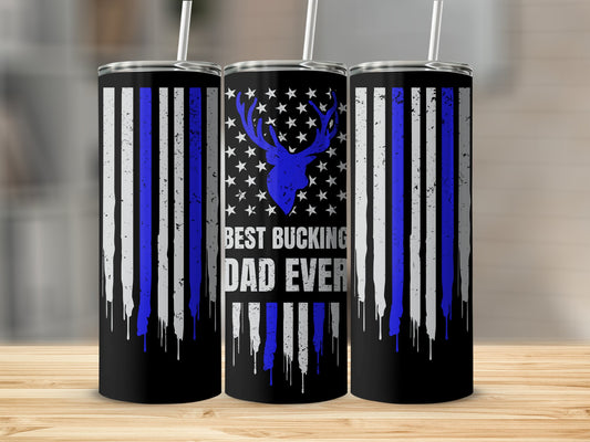 Best Bucking Dad Ever 91077 Tumbler