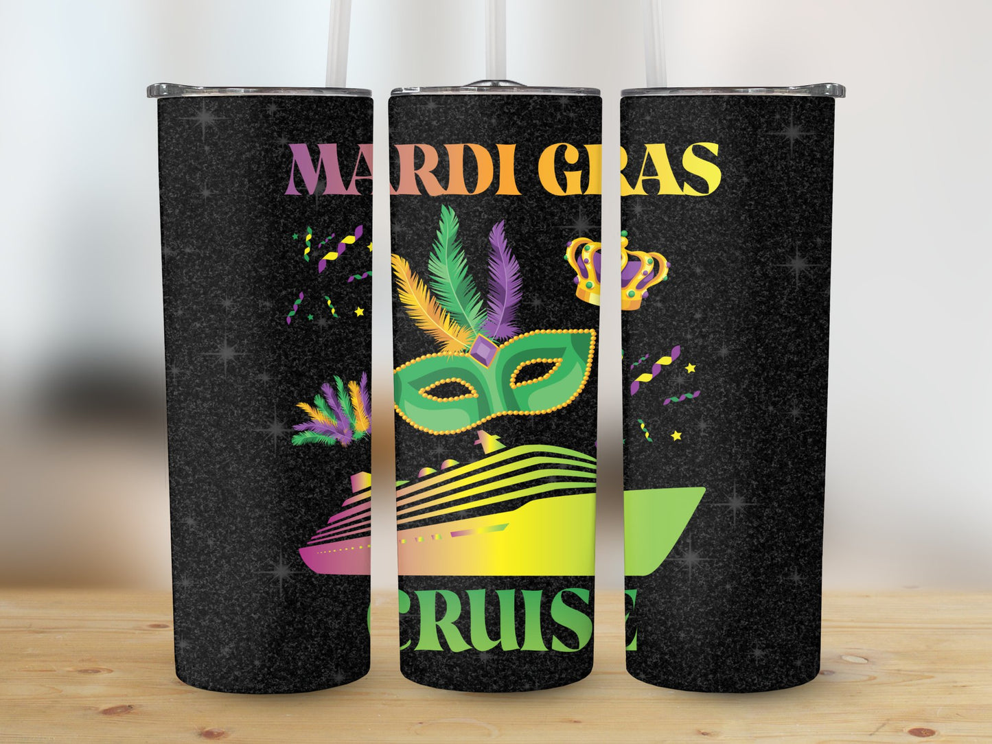 Mardi Gras Cruise 90865 (Mardi Gras Tumbler)