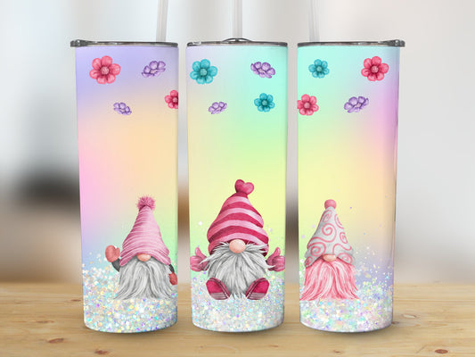 Gnome Easter Rainbow  (Easter Tumbler)