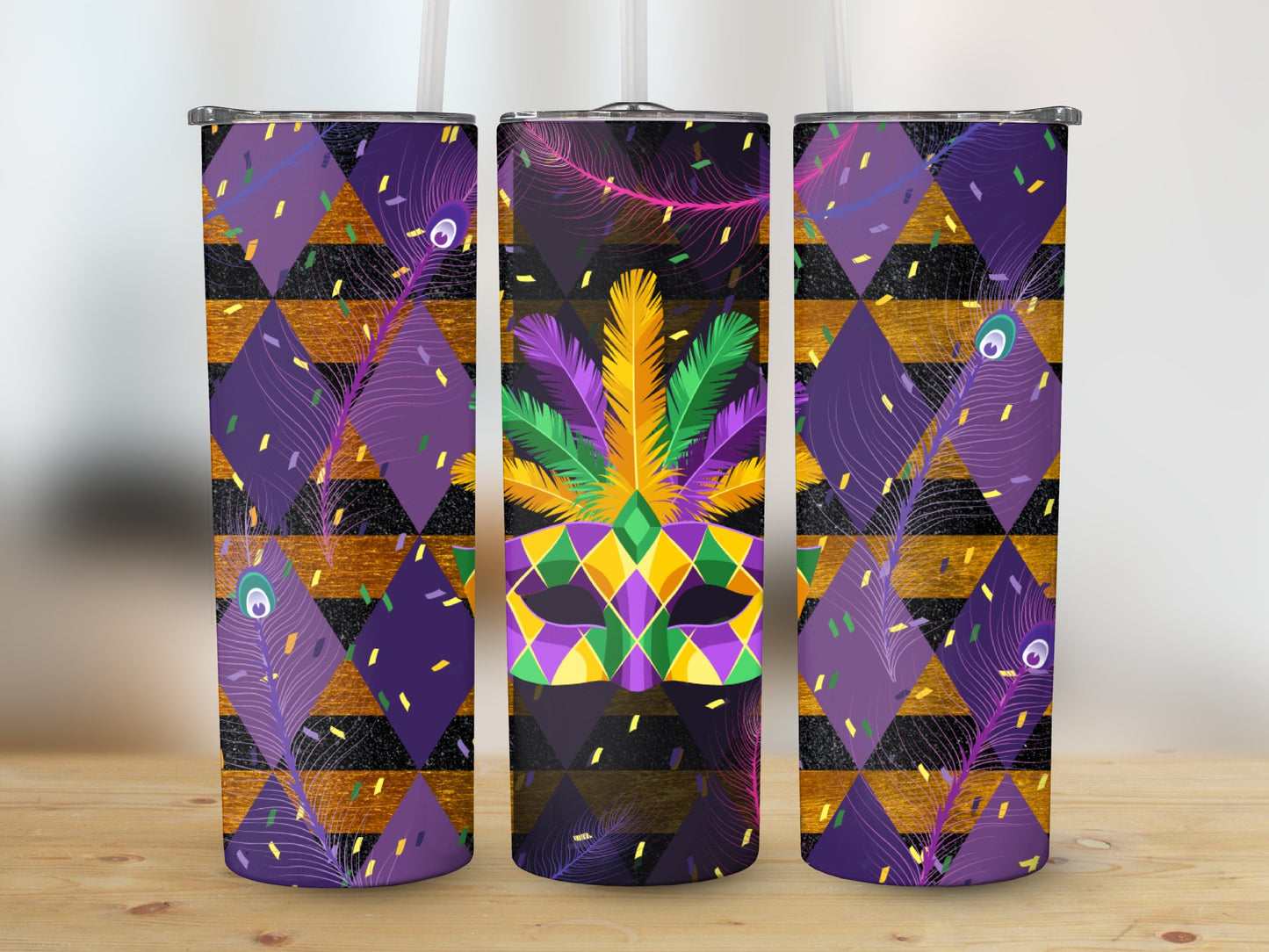 Mardi Gras (Mardi Gras Tumbler)