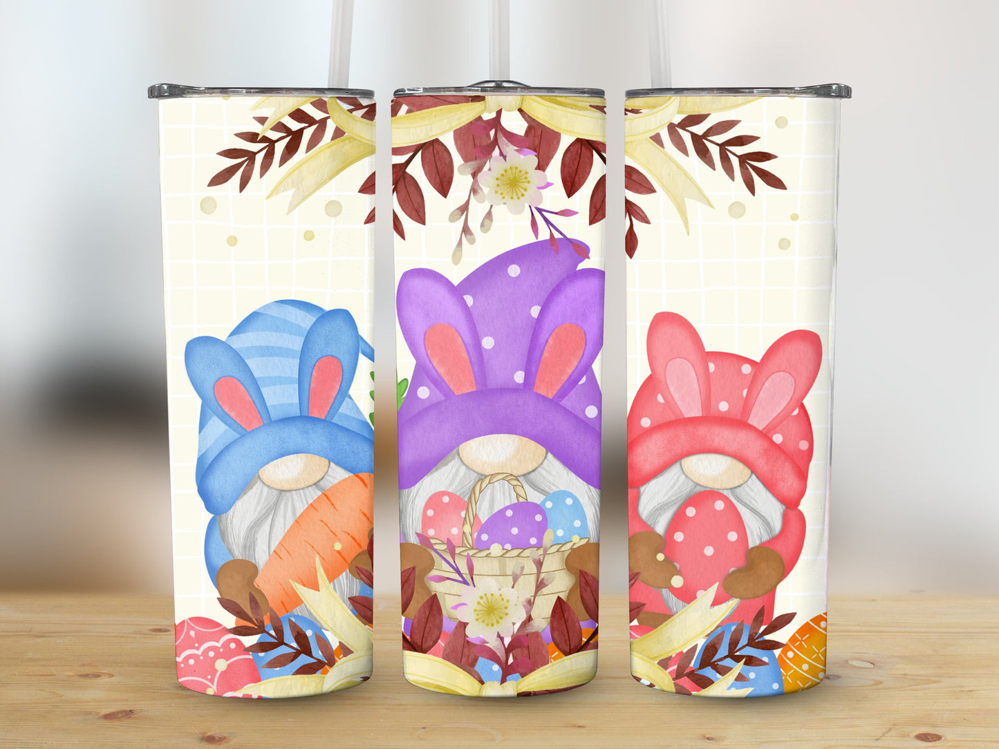 Easter Gnome Bunny 2 (Easter Tumbler)