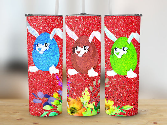 Easter Rabbit Red (Easter Tumbler)