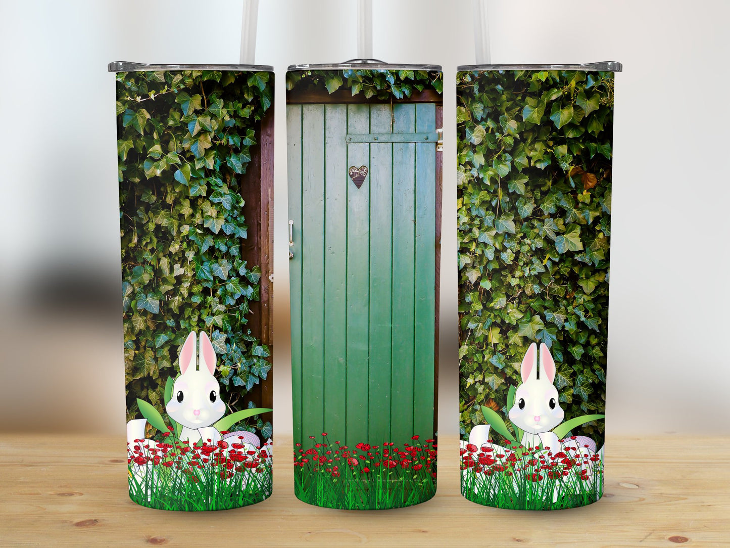 Easter Green Door (Easter Tumbler)