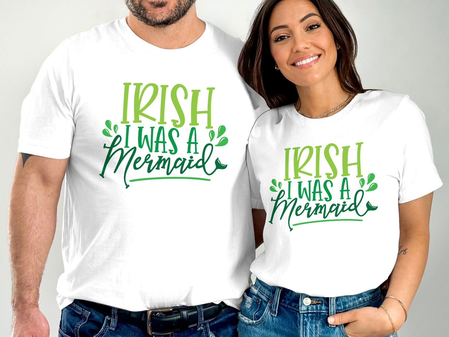 Irish I was a Mermaid (St. Patrick's Day T-shirt)