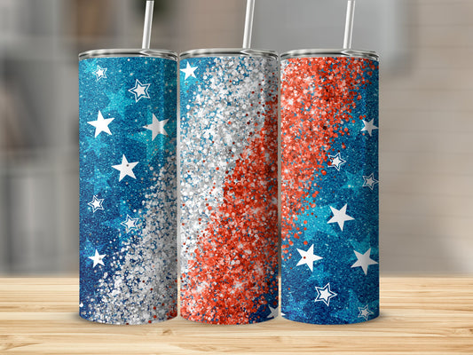 Red White Blue Patriotic 91562 Tumbler