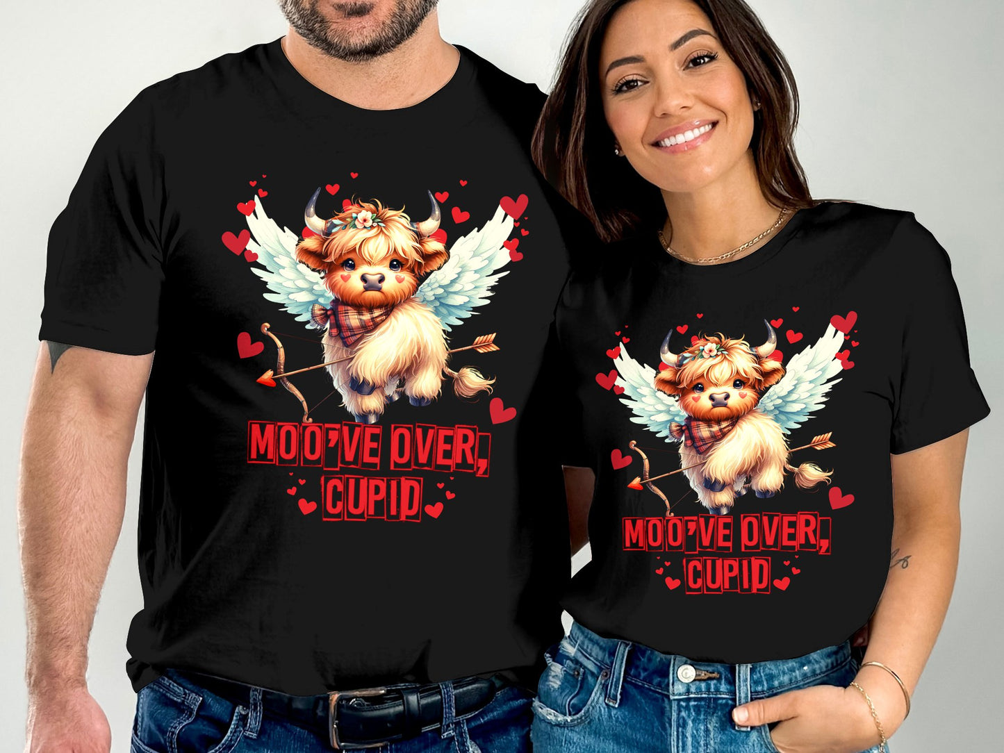 Moo've over Cupid (Valentine T-shirt)