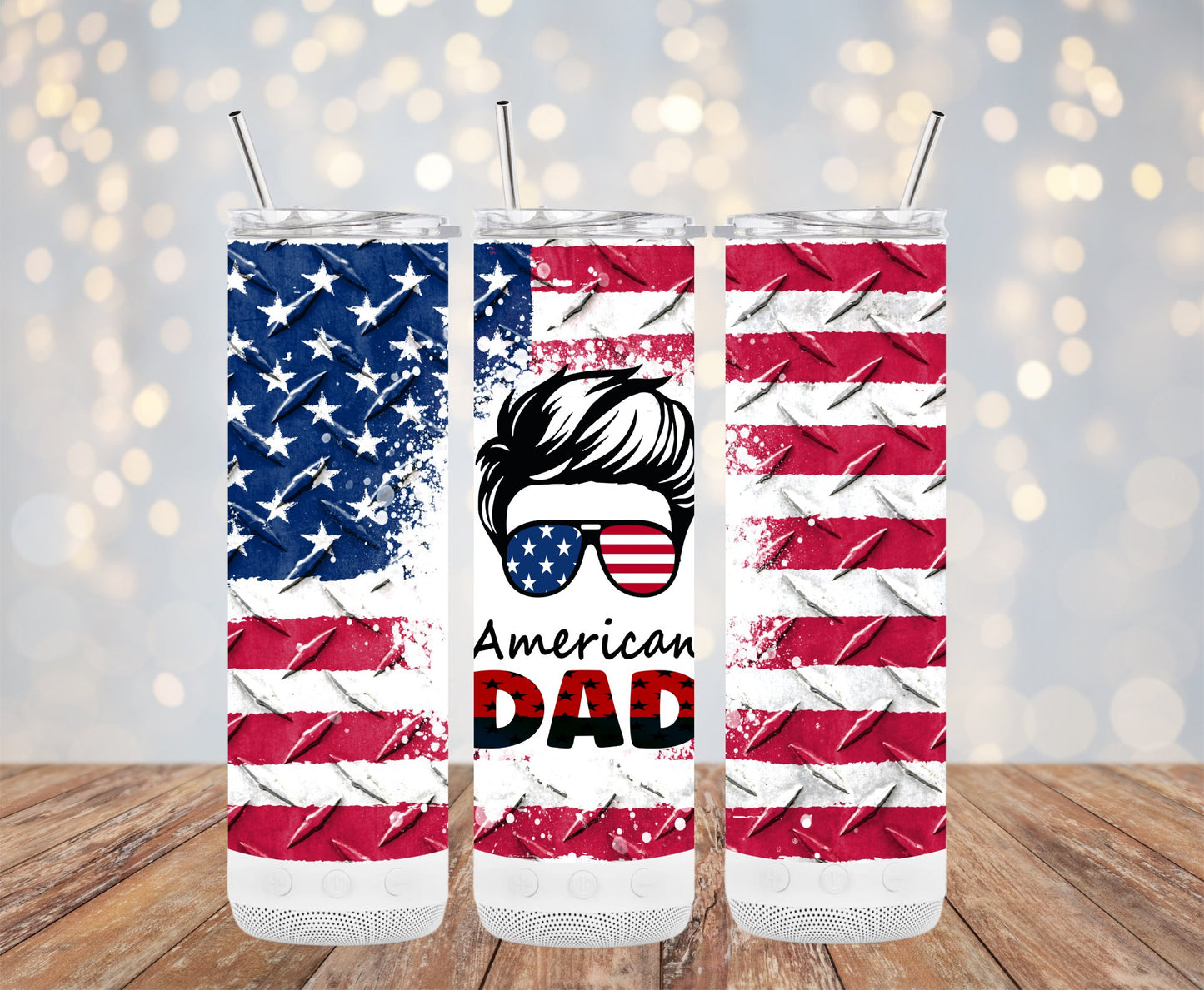 American Dad 4th July Tumbler