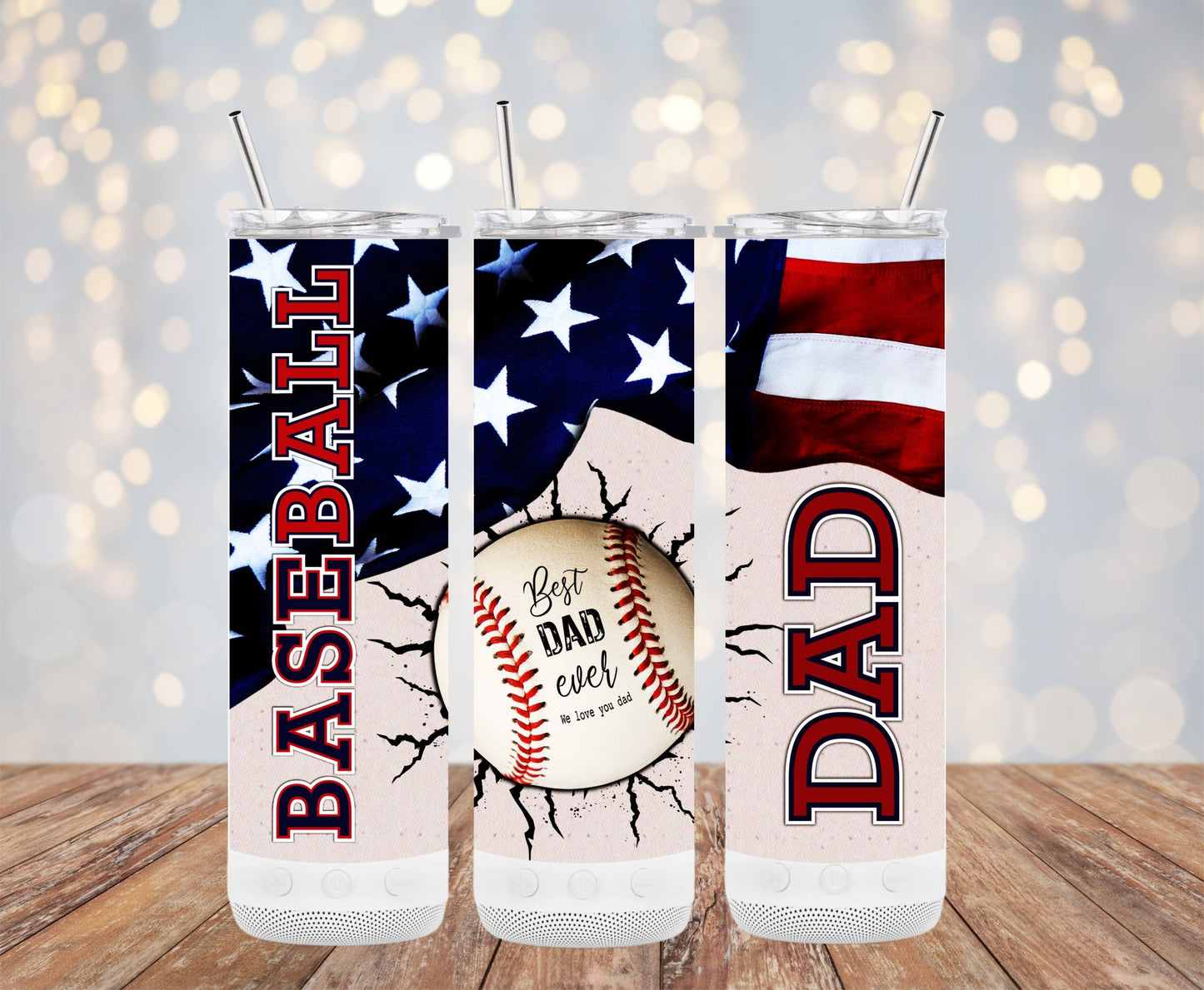 Baseball Dad Tumbler