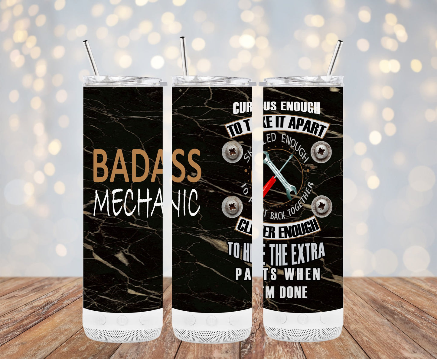 Badass Mechanic Tumbler