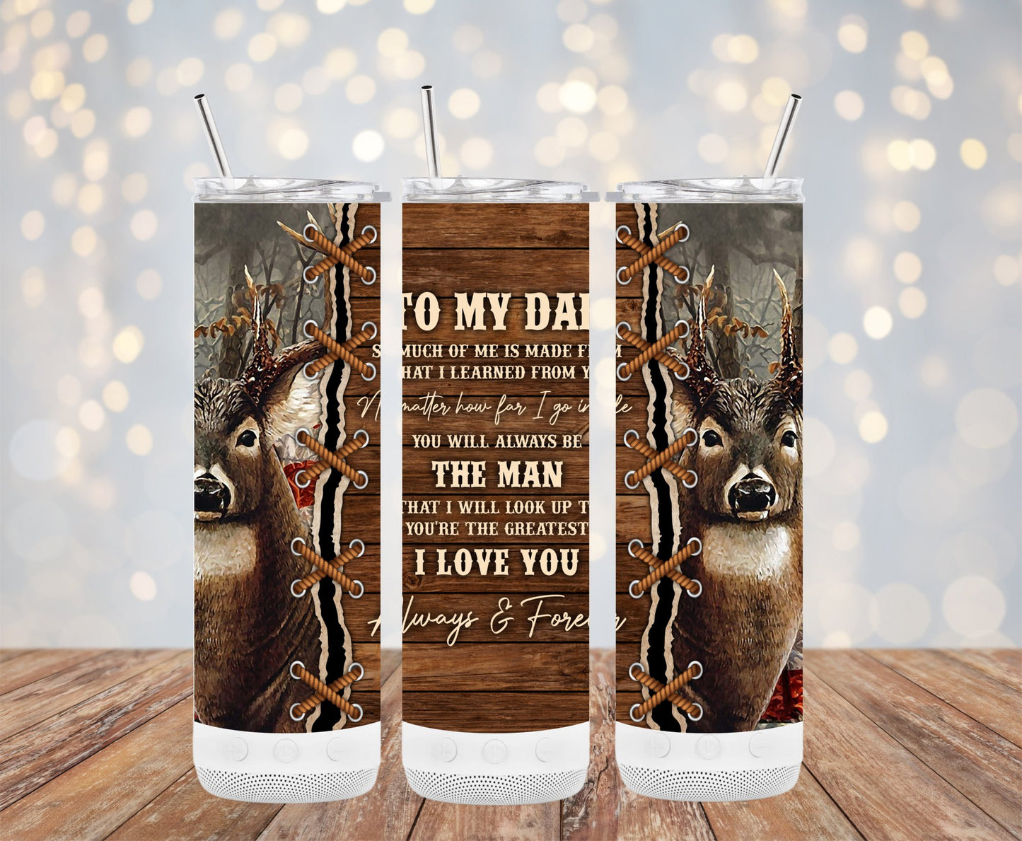 To My Dad I Love You 91007 Tumbler