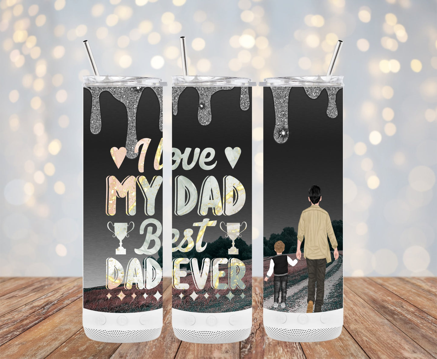 I Love My Dad Best Dad Ever 91051 Tumbler