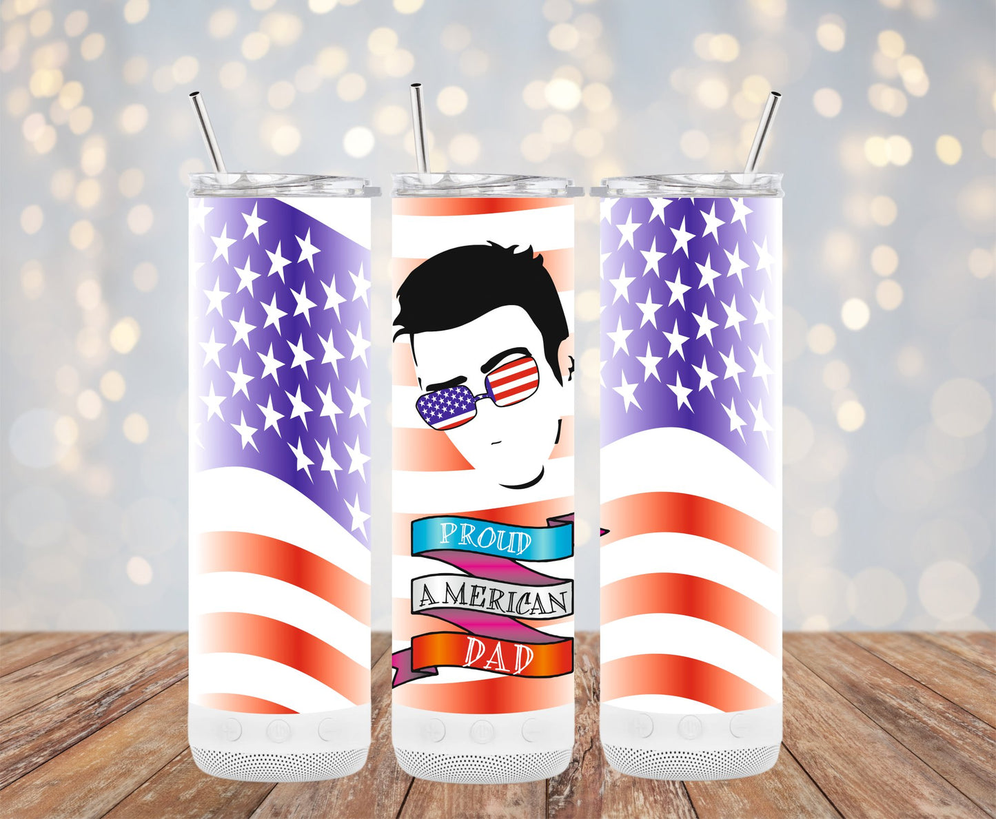 Proud American Dad 91073 Tumbler