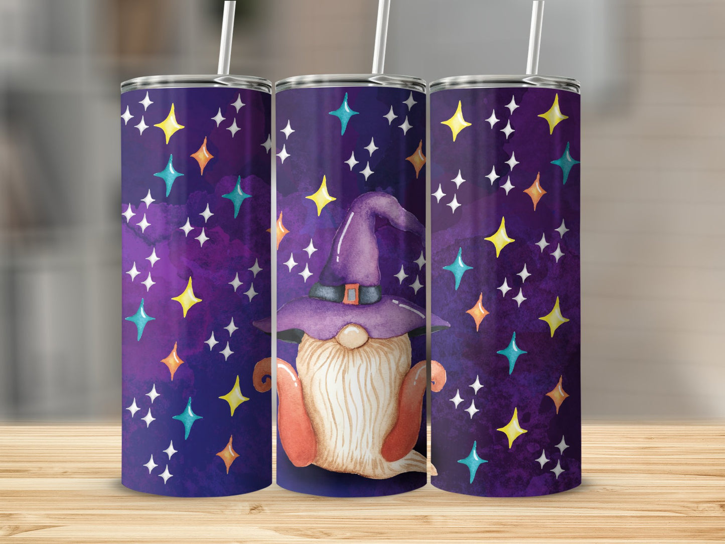 Witchy Gnomes (Halloween Tumblers)