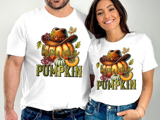 Howdy Pumpkin T-shirt 5678222