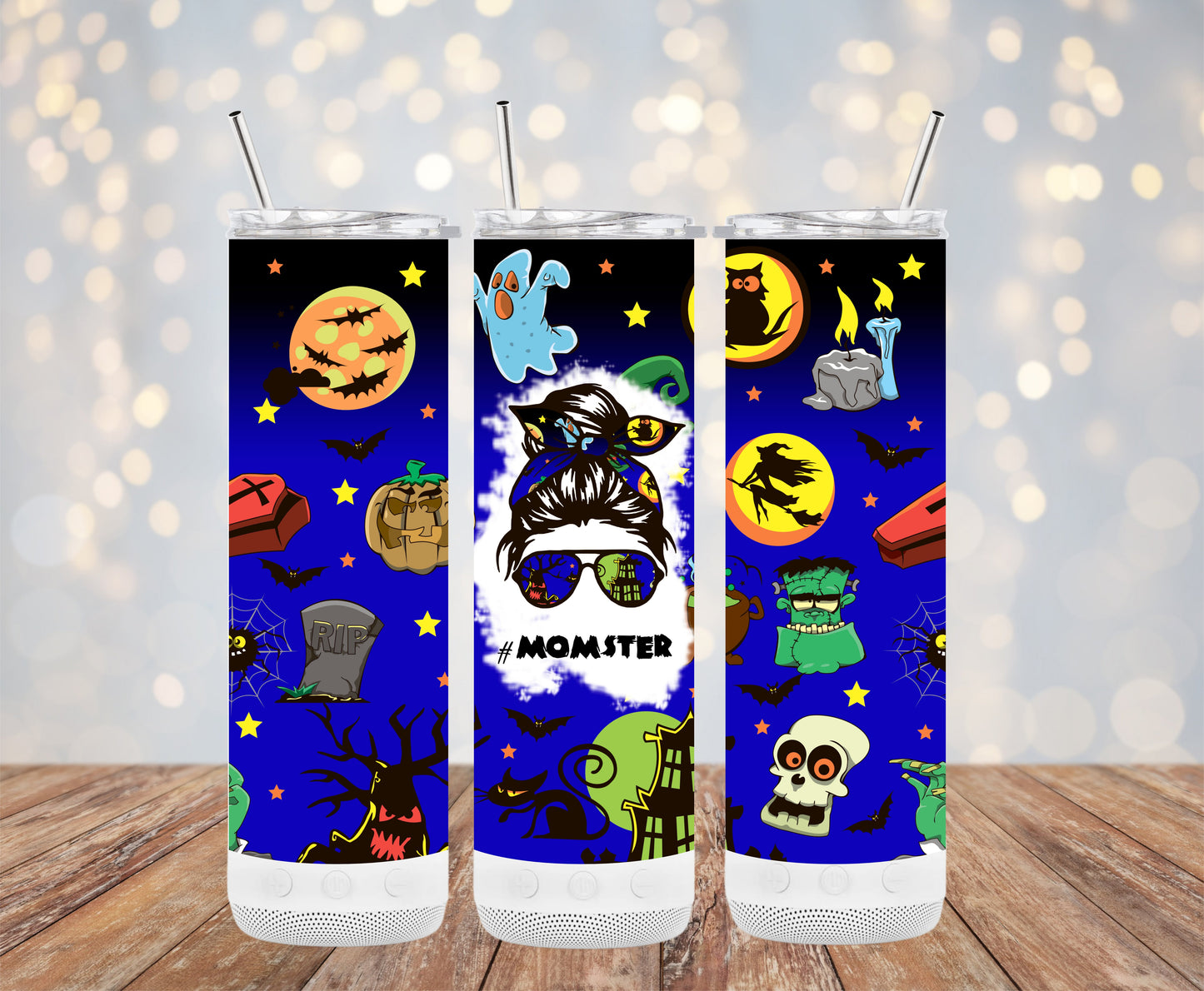 Halloween Momster (Halloween Tumblers)