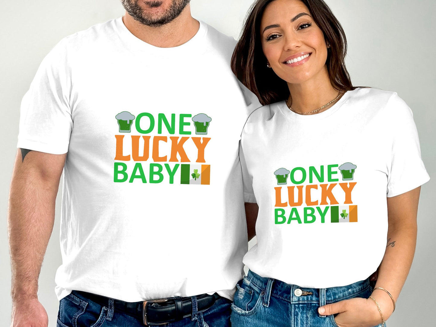 One Lucky Baby (St. Patrick's Day t-shirt)