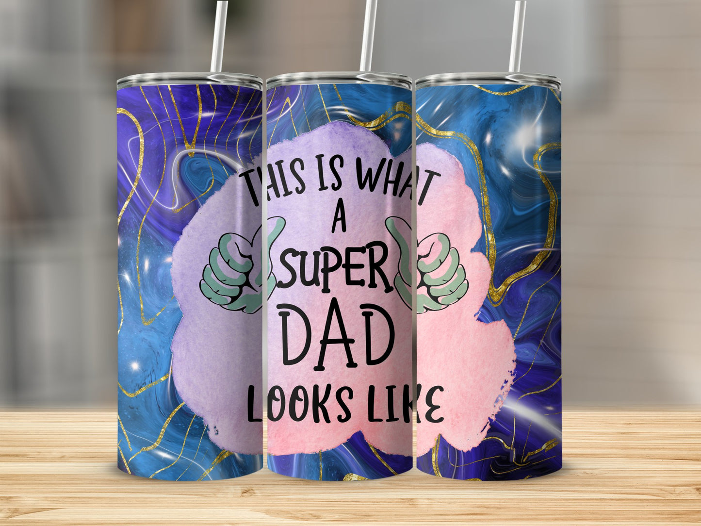 This is What a Super Dad Looks Like 91017 Tumbler