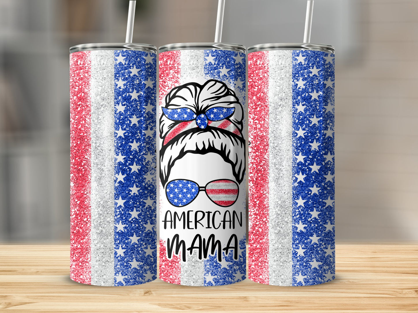 America Mama Flag  91576 Tumbler