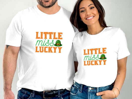 Little Miss Lucky (St. Patrick's Day T-shirt)