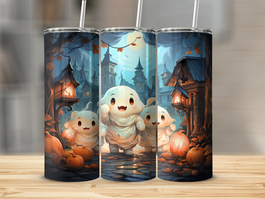 Cute Spooky Ghost family (Halloween Tumblers)