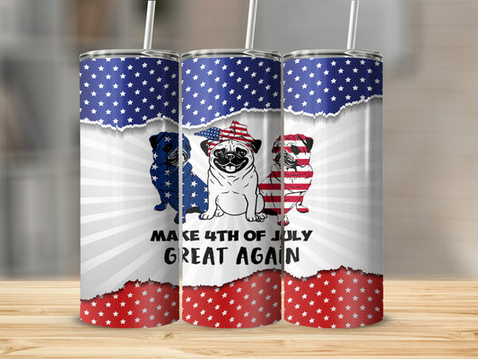 Make 4th July Great Again 91560 Tumbler