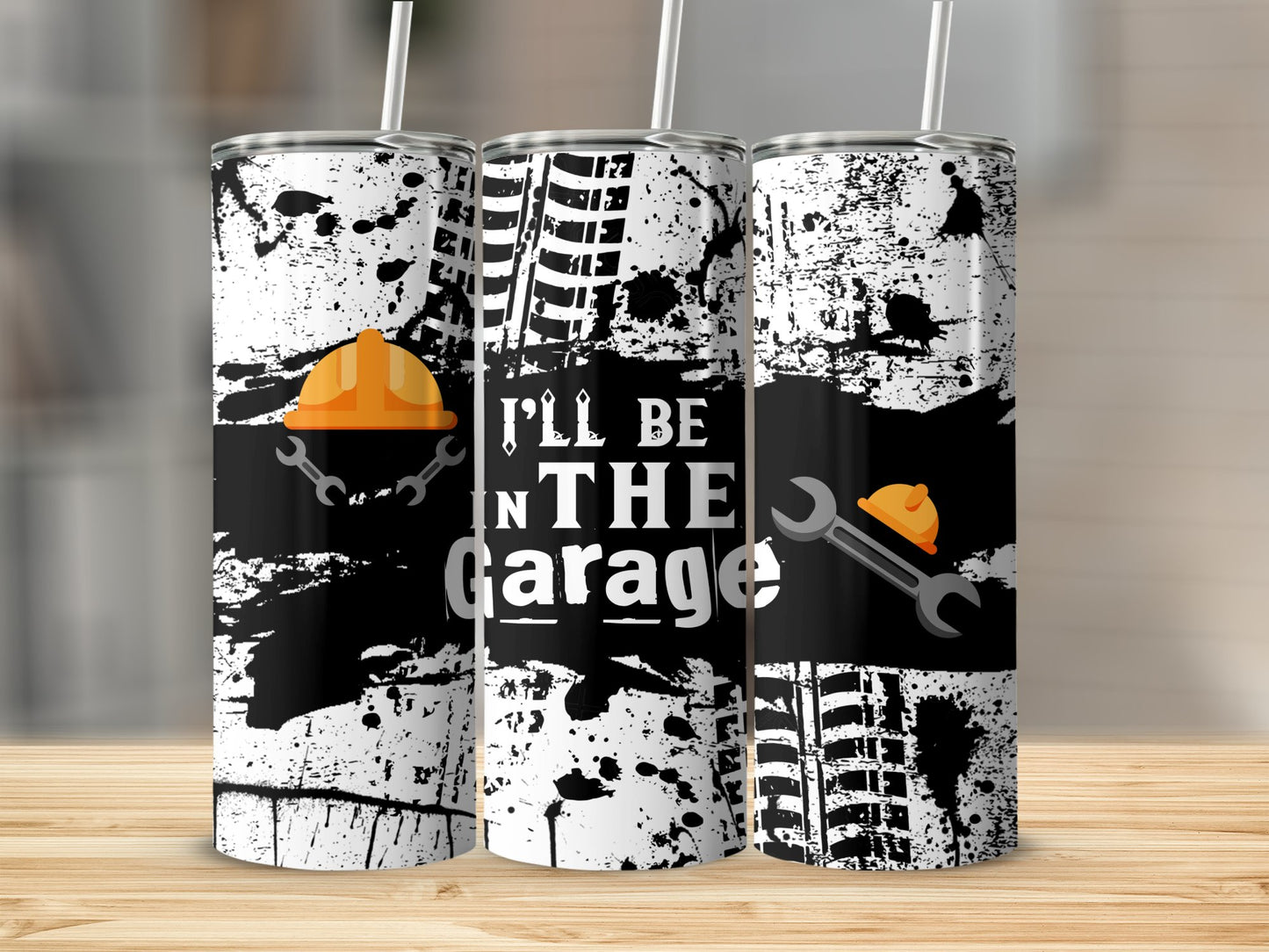 I'll Be In The Garage 91061 Tumbler