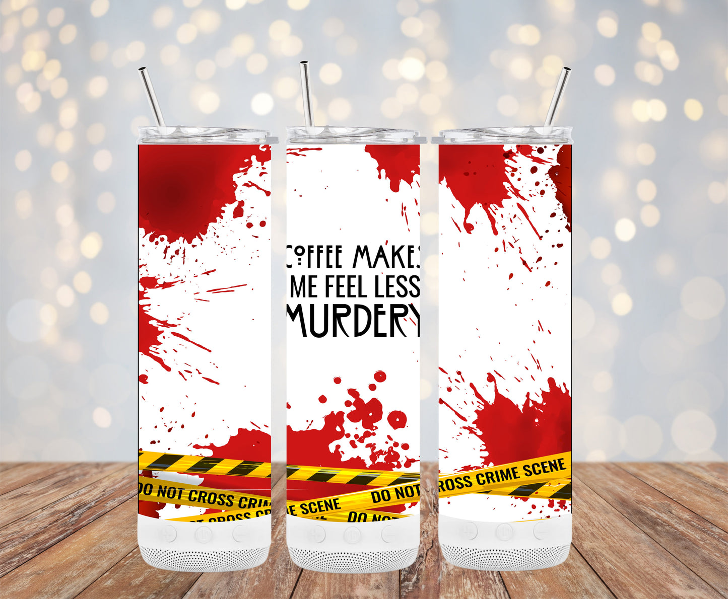 Murdery Halloween (Halloween Tumblers)