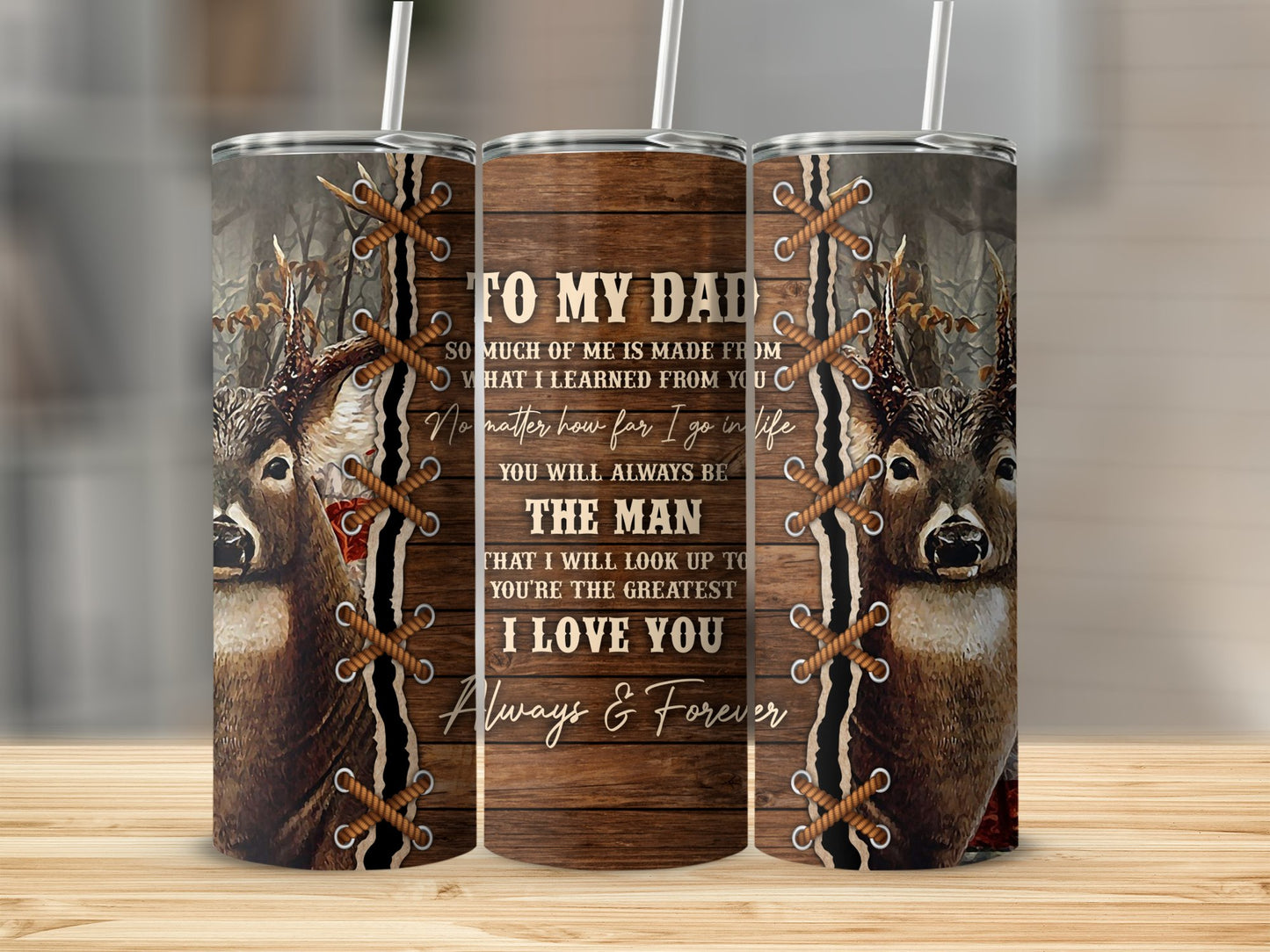 To My Dad I Love You 91007 Tumbler