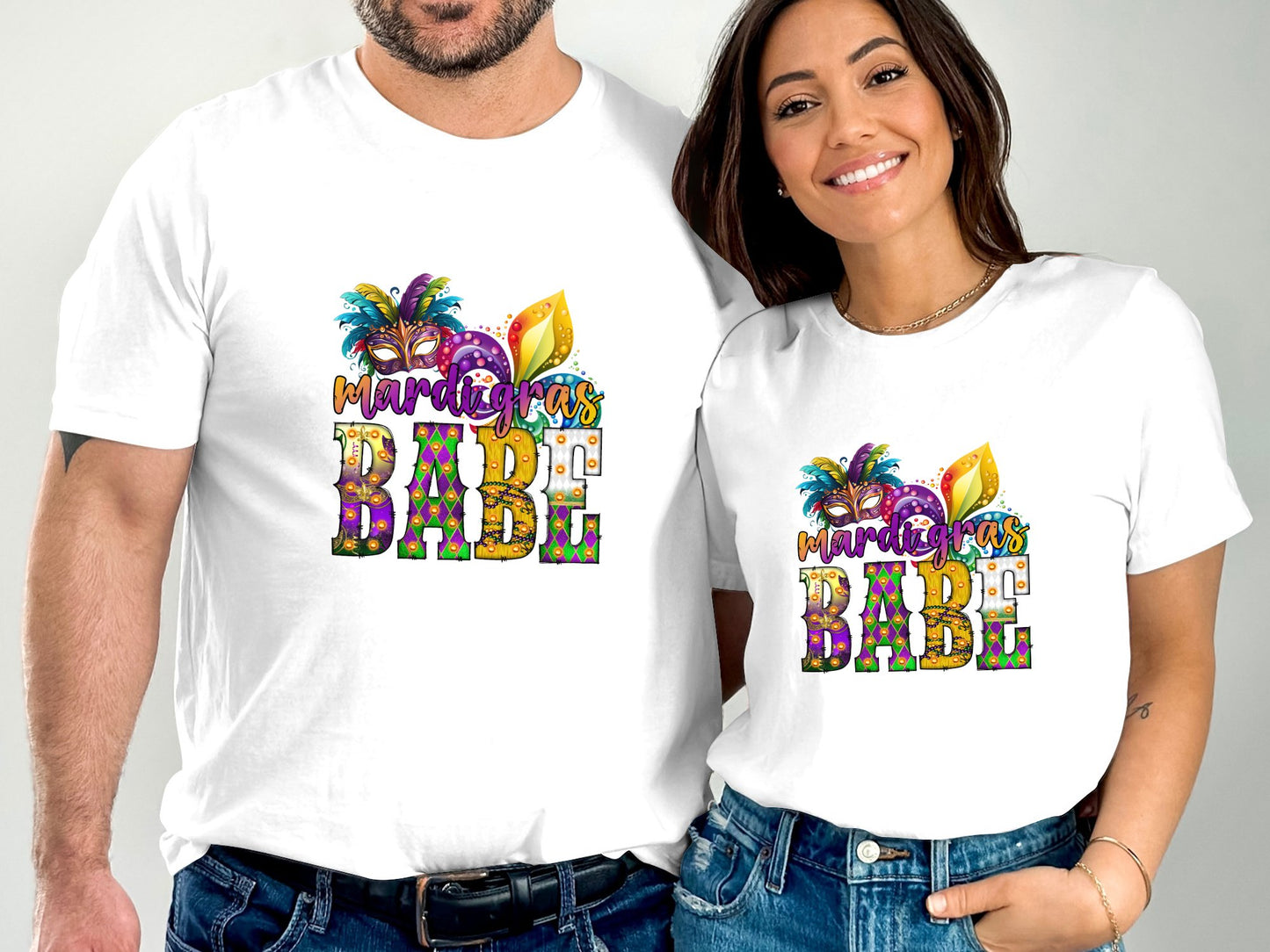 Mardi Gras Babe T-shirt