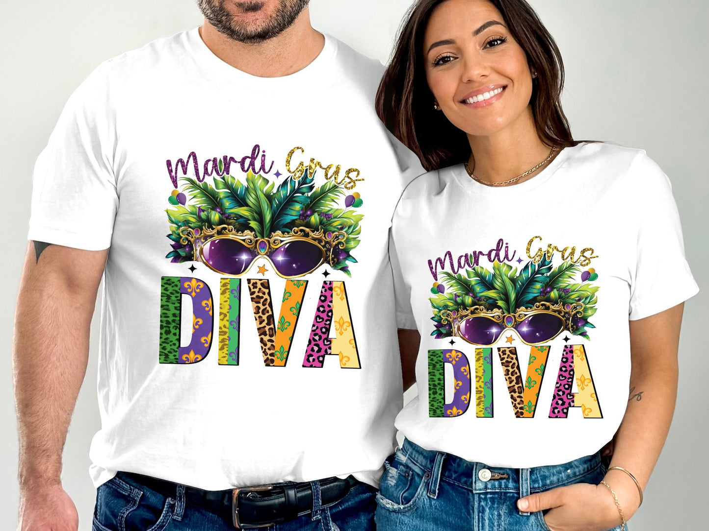 Mardi Gras Diva T-shirt.