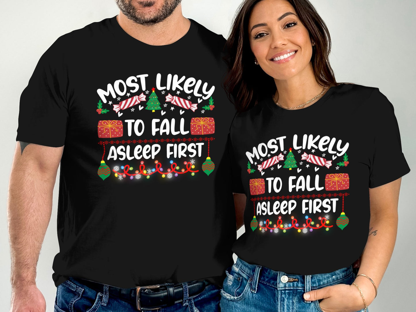 Christmas Holiday Festive Decorations Design T-Shirts -- 6397966