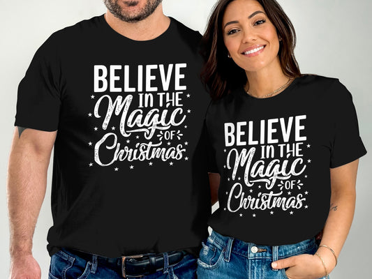 Believe in the Magic of Christmas T-Shirts -- 6398132