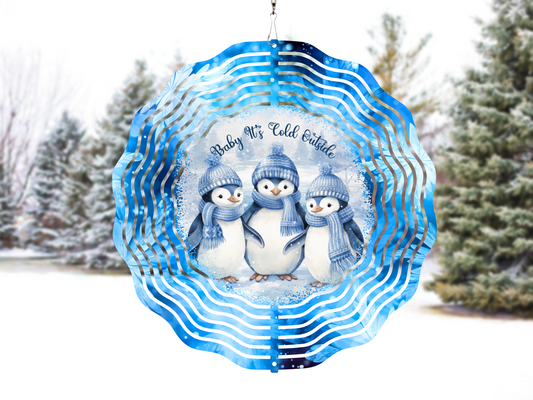 Baby It's Cold Outside Wind Spinner