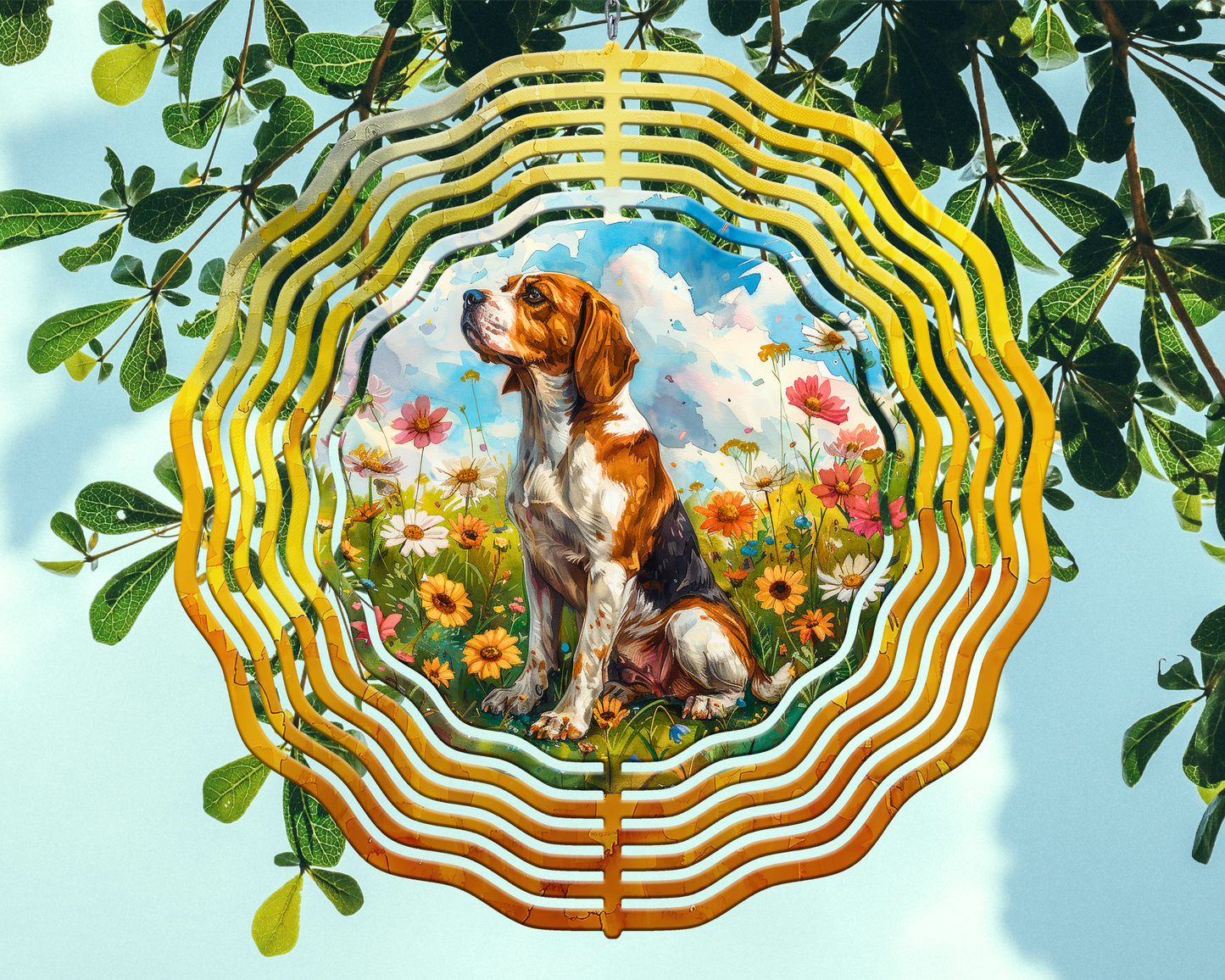 Beagle Wind Spinner