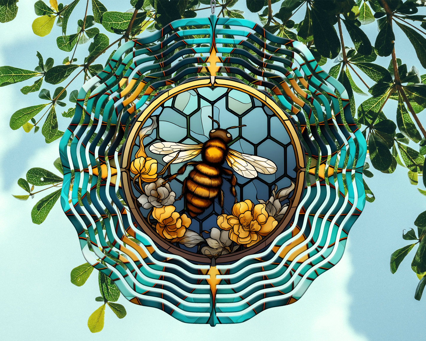 Bee 3 Wind Spinner