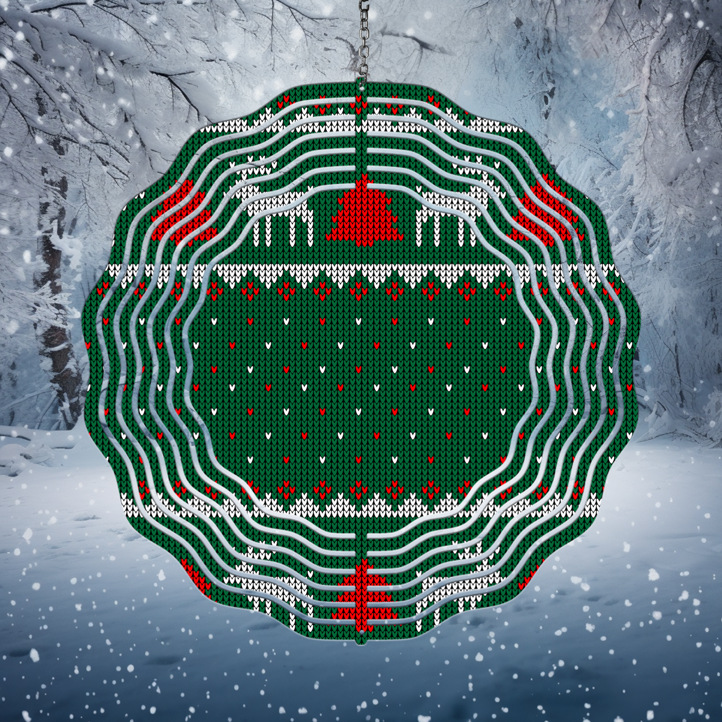 Christmas Sweater Wind Spinner