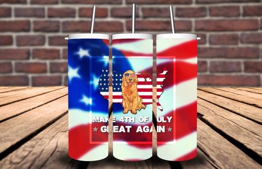 Make 4th of July Great Again Dog 91514