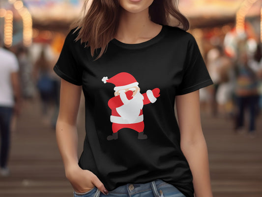 Dabbing Santa Claus  (Christmas T-shirt)