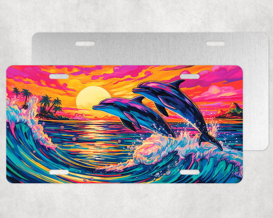 Dolphin 3 License Plate