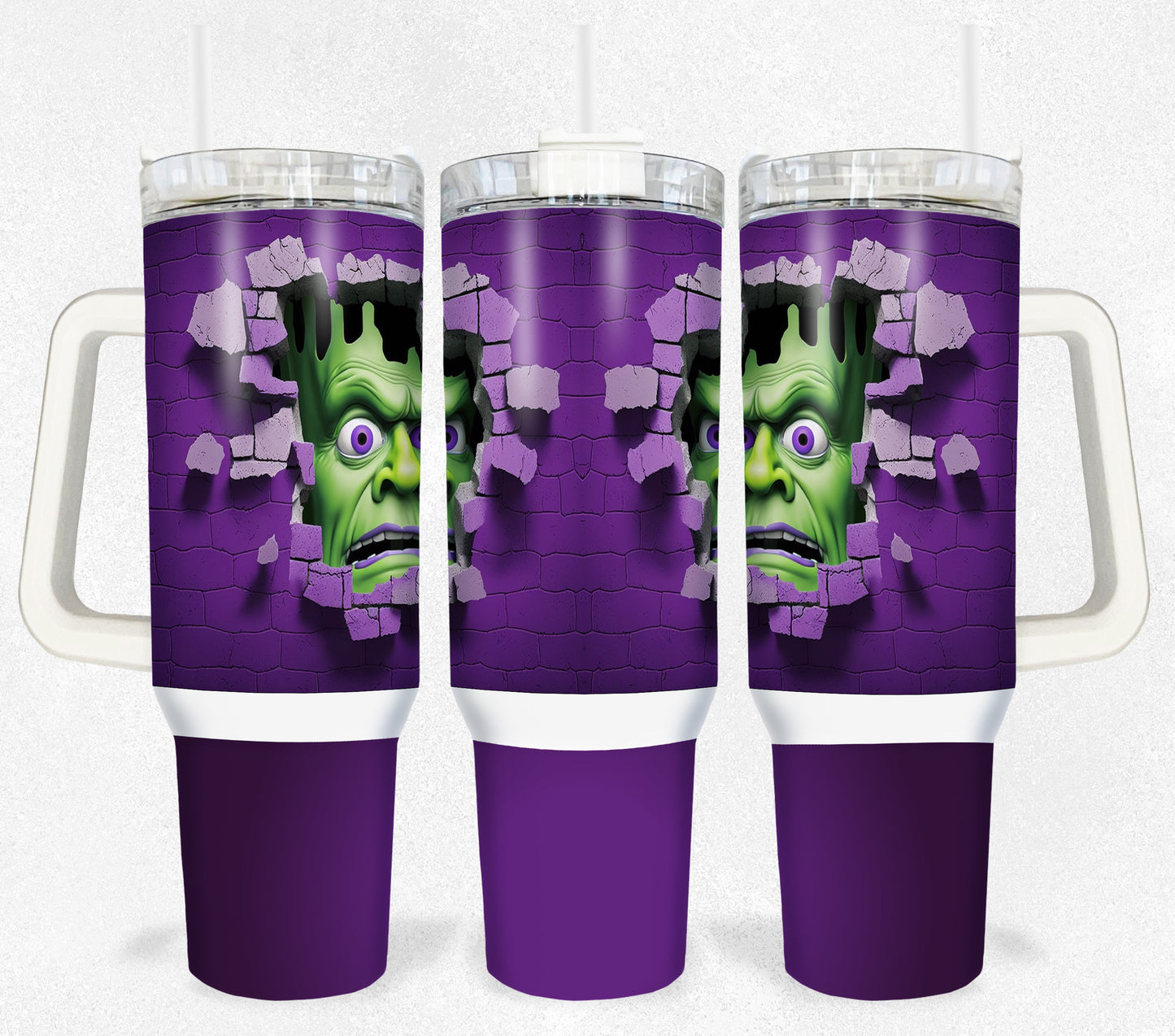 Frankenstein Halloween ---- 40 oz Tumbler