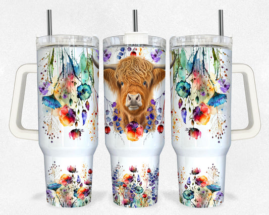 Highland Cow 91744 Tumbler