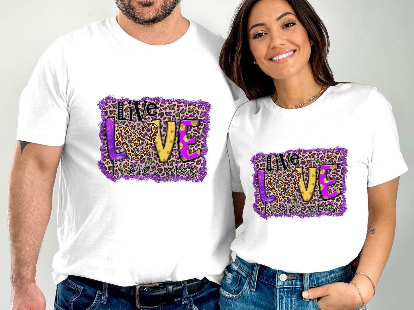Live Love Madi-Gras T-shirt