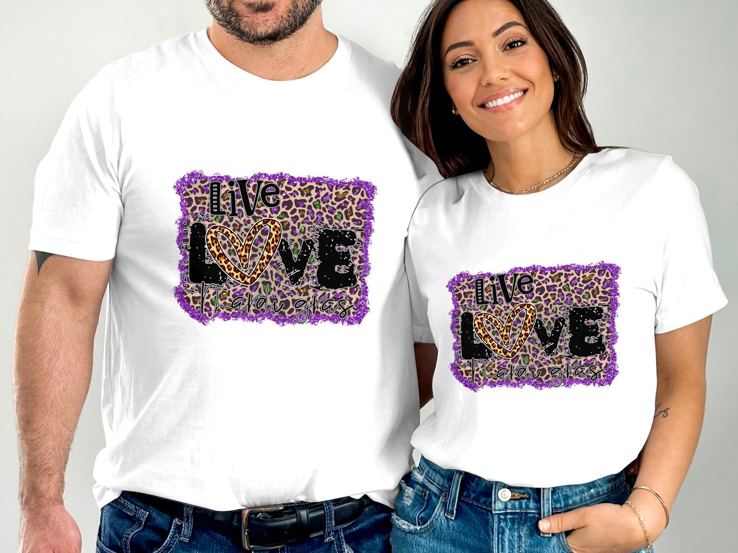 Live Love Madi-Gras T-shirt