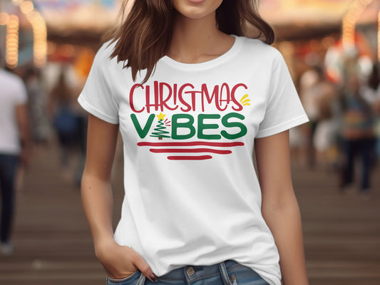 Christmas Vibes (Christmas T-shirt)
