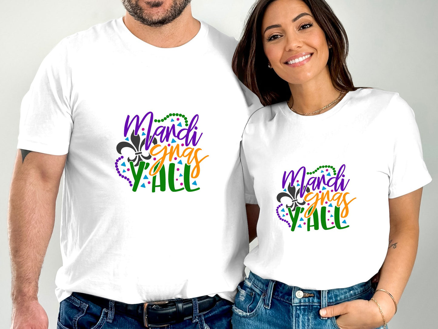 Mardi Gras Y'all T-shirt